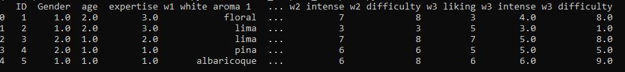 Pandas dataframe to use with in the seaborn barplat examples